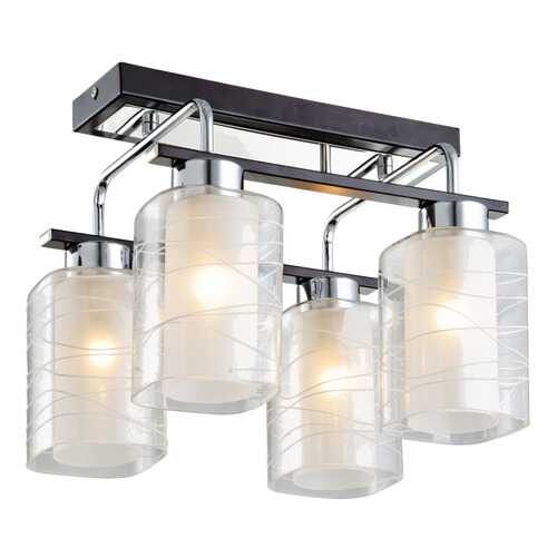Люстра потолочная Powerlight 1016/4-1BLK в Фамилия
