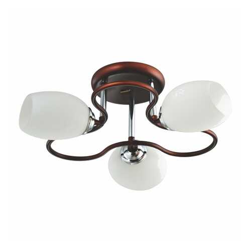 Люстра потолочная Powerlight CHERIS 3xE27x60W, венге 1-017630 в Фамилия
