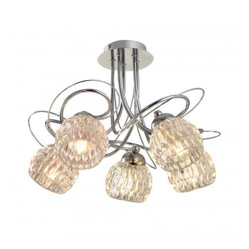 Люстра потолочная Powerlight LORD 5хЕ14х40W хром 1-010150 в Фамилия