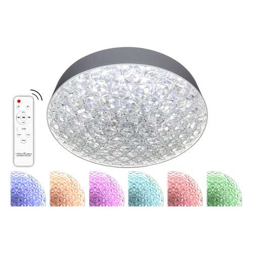 Люстра RGB 60W Natali Kovaltseva, LED LAMPS 81070 Управление с пульта ДУ в Фамилия