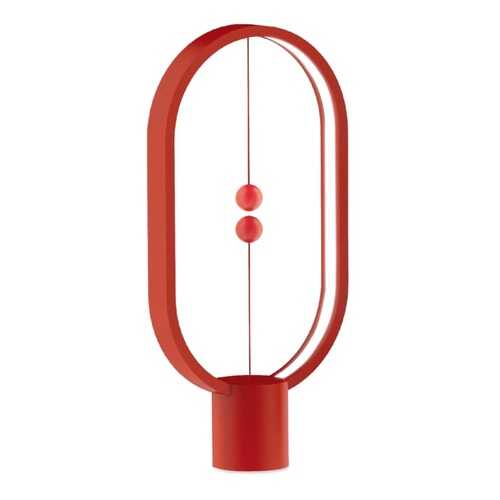 Лампа настольная Эллипс Красная (Heng Balance Lamp Allocacoc) в Фамилия