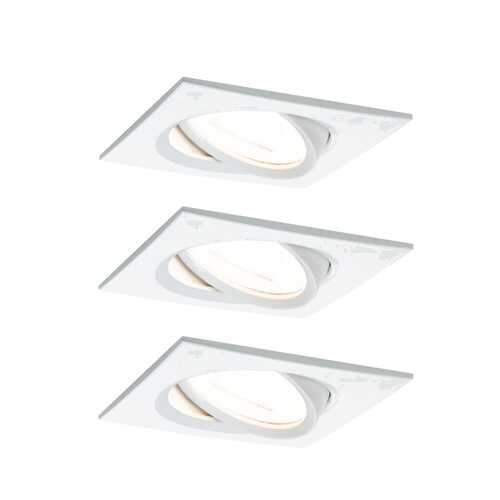 Светильник встраиваемый, комплект Nova Coin LED 3x6,5W Ws m/A 93454 в Фамилия