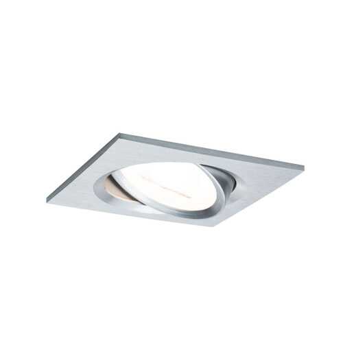 Светильник ввстраиваемый Nova LED 1x6,5 GU10 Alu ged 93437 в Фамилия