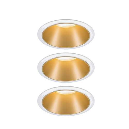 Встраиваемый светильник EBL Cole Coin 3StepDim 3x6,5W ws/gd/Kst 93406 в Фамилия
