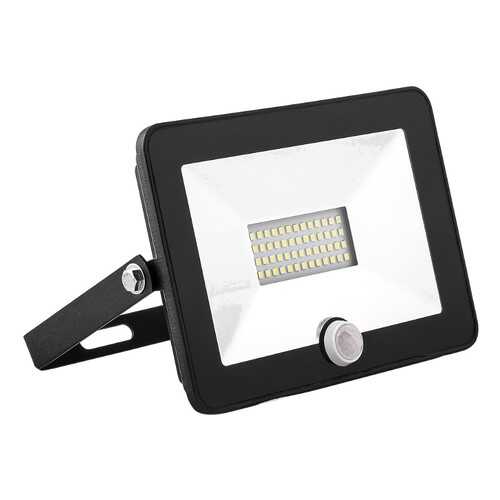 Прожектор светодиодный Saffit 30W (2700lm) 2835SMD 6400K, с датчиком, 29523 в Фамилия