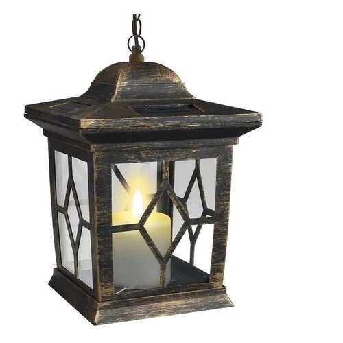 Светильник на солнечных батареях Uniel USL-S-180/PT220 Bronze lantern 22 см в Фамилия