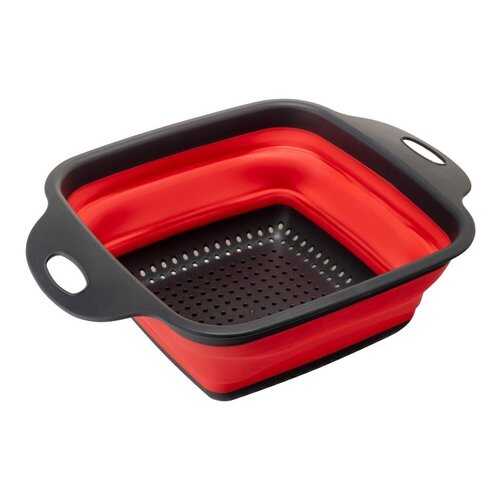 Дуршлаг складной Verona Compact, красный в Фамилия