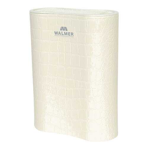 Подставка для ножей и ножниц WALMER White Leather в Фамилия