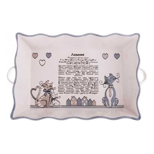Блюдо для запекания Agness Ля Мур 490-289 в Фамилия