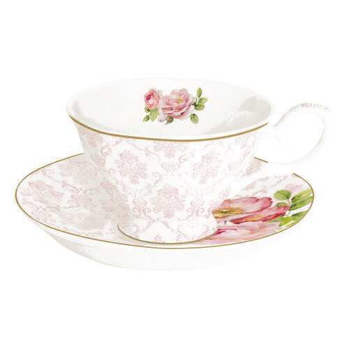 Чайная пара EASY LIFE Floral Damask R0356/FLDA 1 пер. в Фамилия