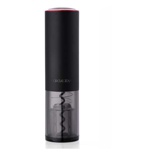 Электрический штопор Xiaomi Circle Joy Round Stainless Steel Electric Wine Opener Black в Фамилия