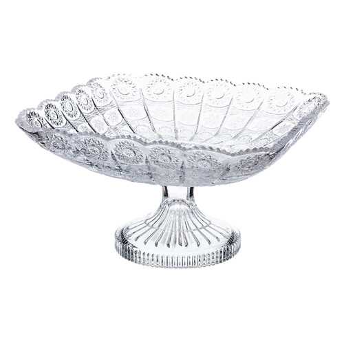 Фруктовница Lefard, Muza Crystal, 28x28x16 см, прозрачный в Фамилия