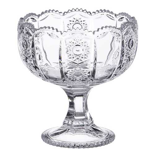 Конфетница на ножке Кристал Lefard 195-121 Прозрачный в Фамилия