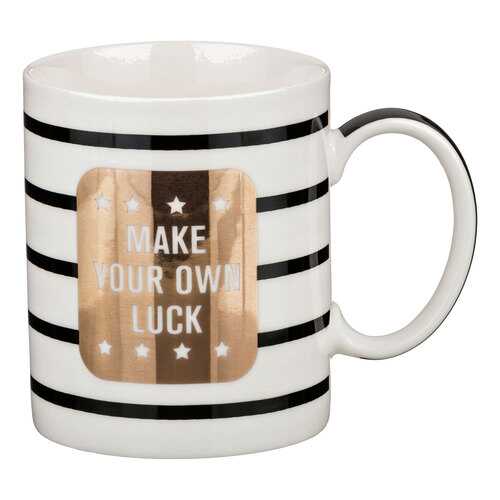 Кружка 350 мл Lefard Make Your Own Luck в Фамилия