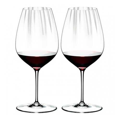 Набор фужеров Riedel Perfomance Cabernet, 834 мл., 2 шт., хрустальное стекло в Фамилия