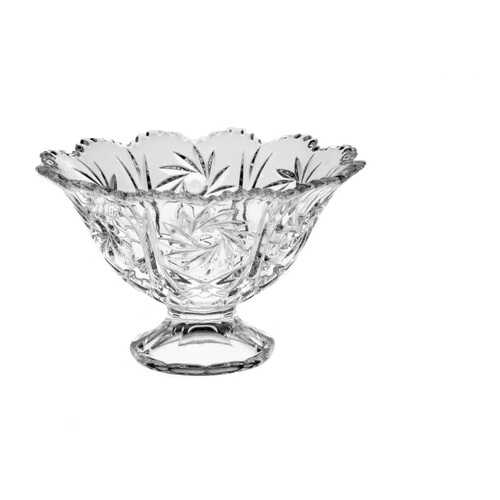 Салатник на ножке Crystal Bohemia PINWHEEL 13,5 см хрусталь в Фамилия
