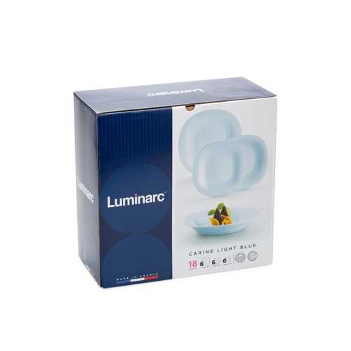 Столовый набор 18 предметов CARINE LIGHT BLUE в Фамилия
