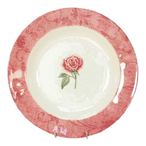 Тарелка Easy Life FLORAL DAMASK R0311/FLDA Белый, розовый в Фамилия