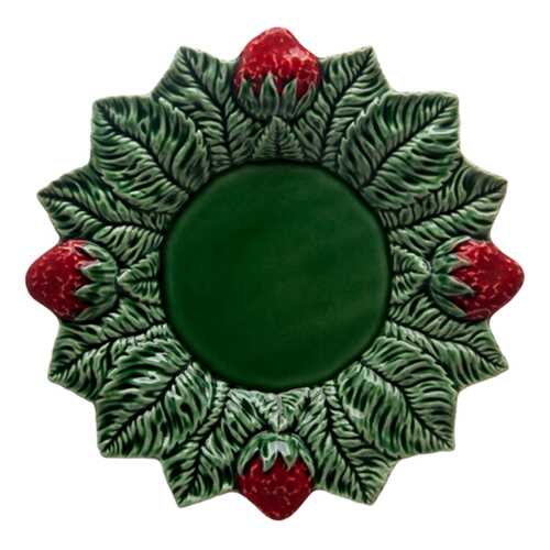 Тарелка обеденная Bordallo Pinheiro Strawberries 26x26x3,5 см в Фамилия