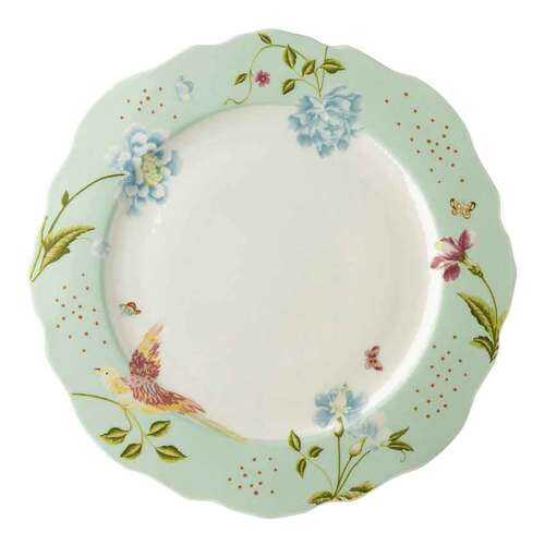 Тарелка обеденная Laura Ashley Heritage 24,5см Mint Uni в Фамилия