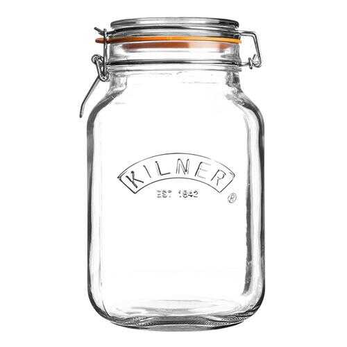Банка Clip Top квадратная 1,5 л, Kilner в Фамилия