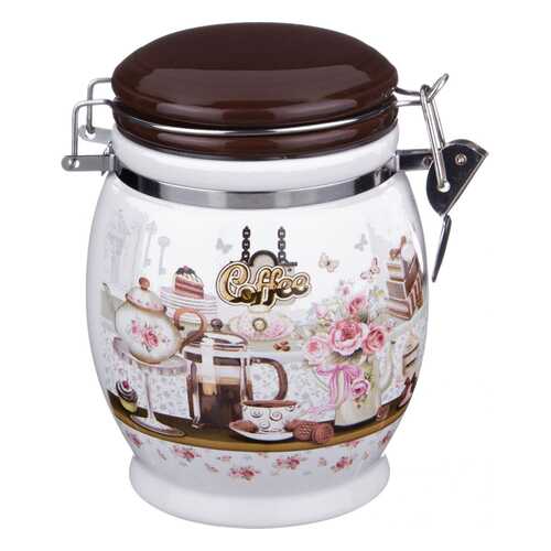 Емкость для сыпучих продуктов AGNESS, Coffee, 0,75 л в Фамилия