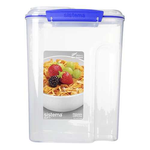 Контейнер Sistema Klip IT Utility 1450 Синий, прозрачный в Фамилия