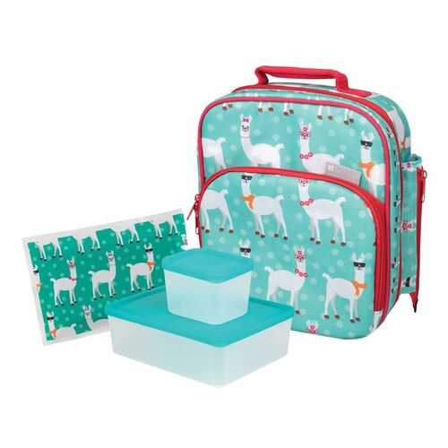 Сумка для ланча + 2 ланч-бокса + охлаждающий пакет Lunch Box Kit (LAMA) в Фамилия