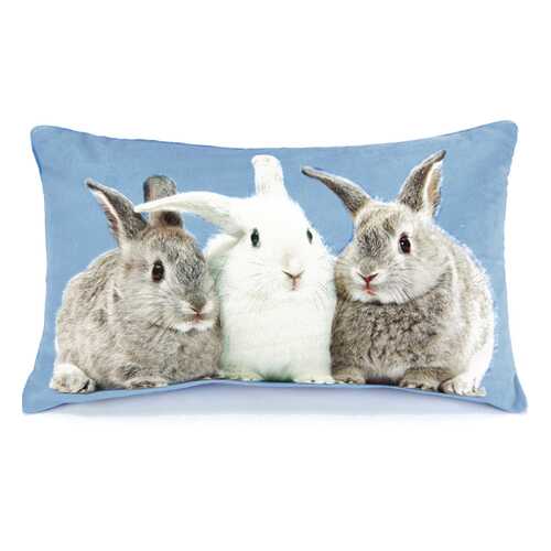 Декоративная подушка Catseye London RABBITS ON BLUE 24X44 см в Фамилия