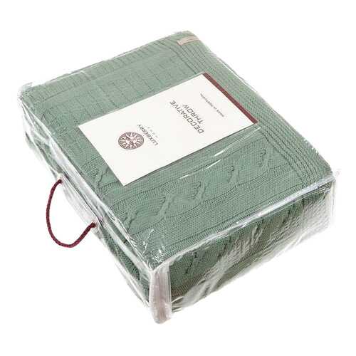Плед Luxberry Imperio 233 220 х 240 см зеленый бархат в Фамилия