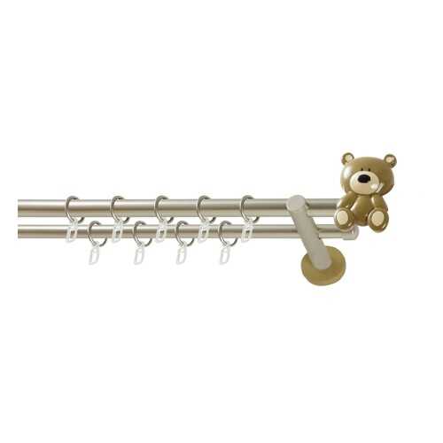 Карниз для детской комнаты Мишка, WERDECO, 2-рядный, 320 см в Фамилия