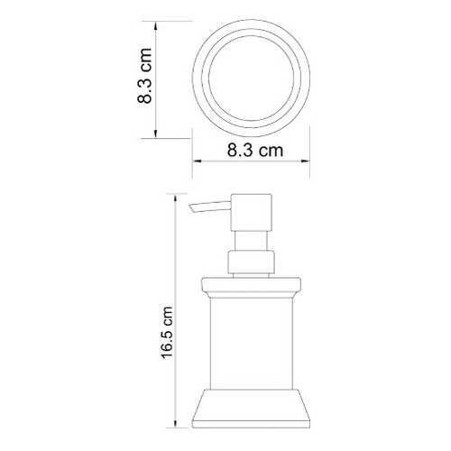 Дозатор для мыла WasserKRAFT Donau K-2499 в Фамилия