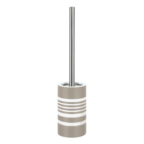 Ерш для унитаза Spirella Tube-Stripes, фарфор, коричневая полоска в Фамилия