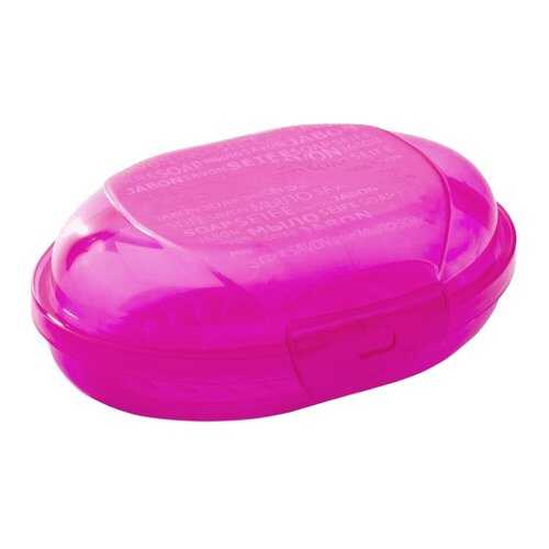 Мыльница ElfPlast Лайт, розовый в Фамилия