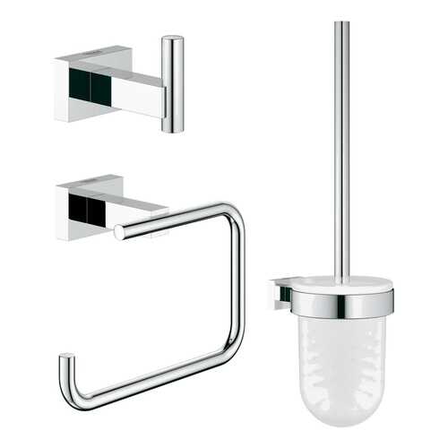 Набор аксессуаров для ванной Grohe Essentials Cube 3 предмета Хром в Фамилия